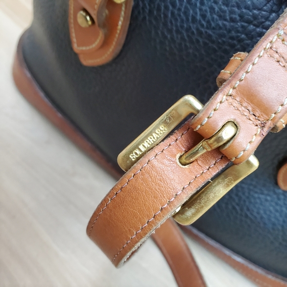 Dooney & Bourke Navy Doctors Bag & Logo Coin Purse - Picture 8 of 16